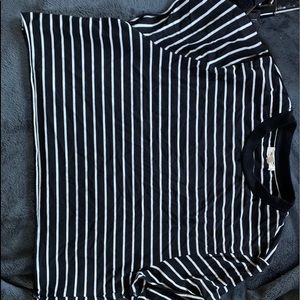 Striped crop top